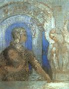 Odilon Redon Mystical Knight France oil painting artist